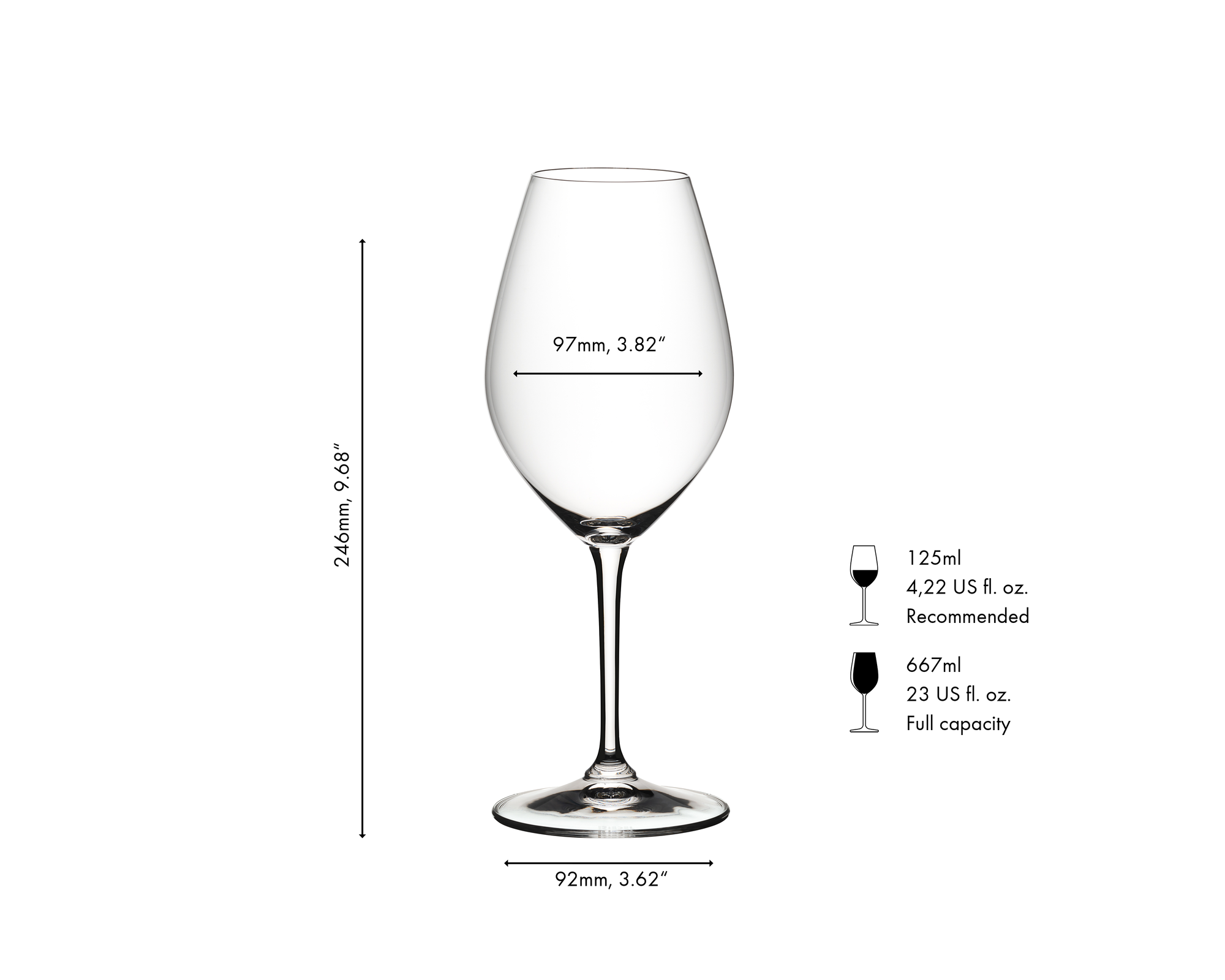 RIEDEL Wine Friendly Restaurant Red Wine - RIEDEL 002