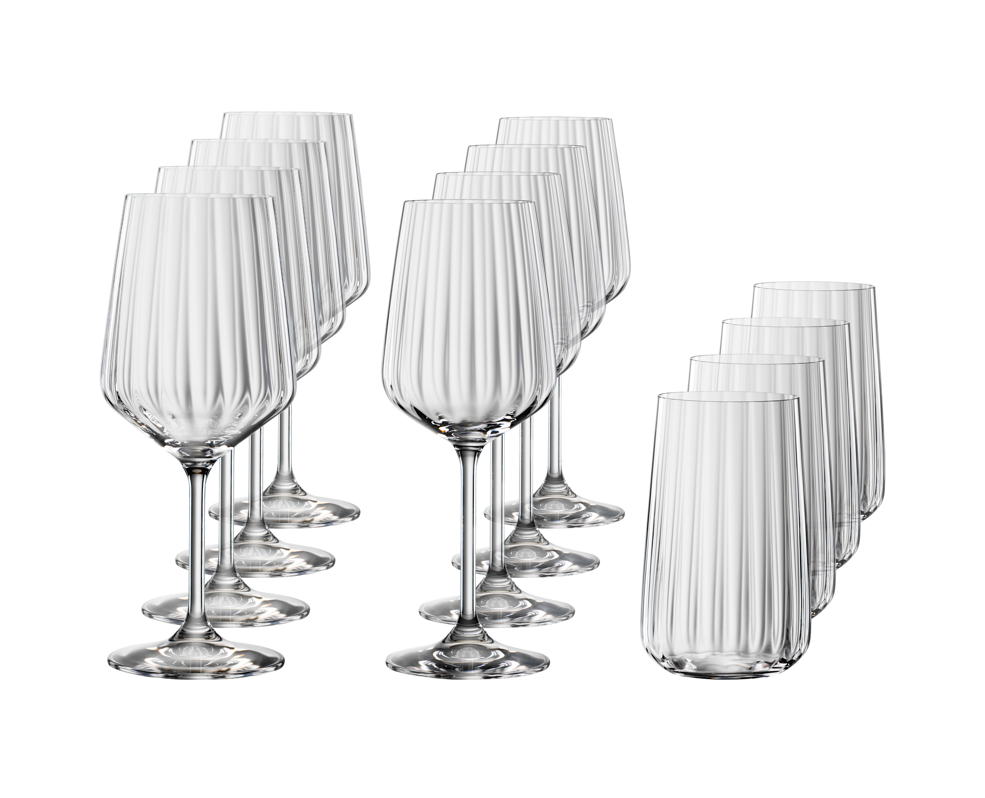 SPIEGELAU Lifestyle Glassware Set Wine and Long Drink