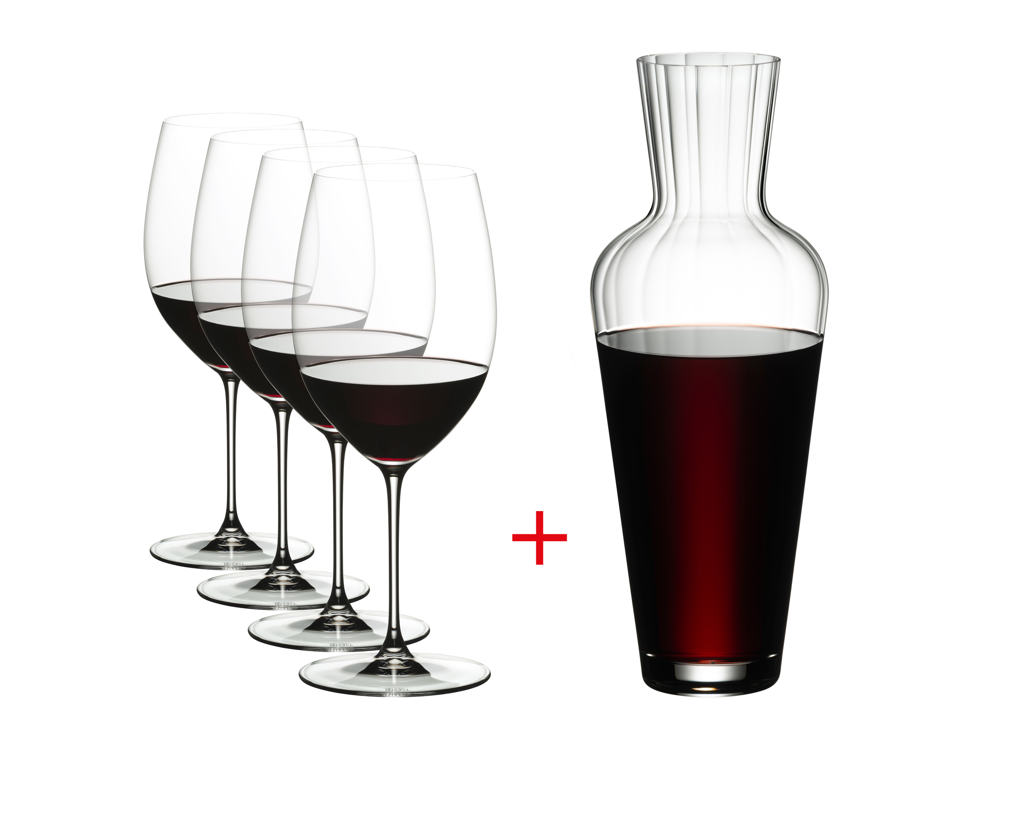 RIEDEL Veritas Cabernet / Merlot + Mosel Decanter