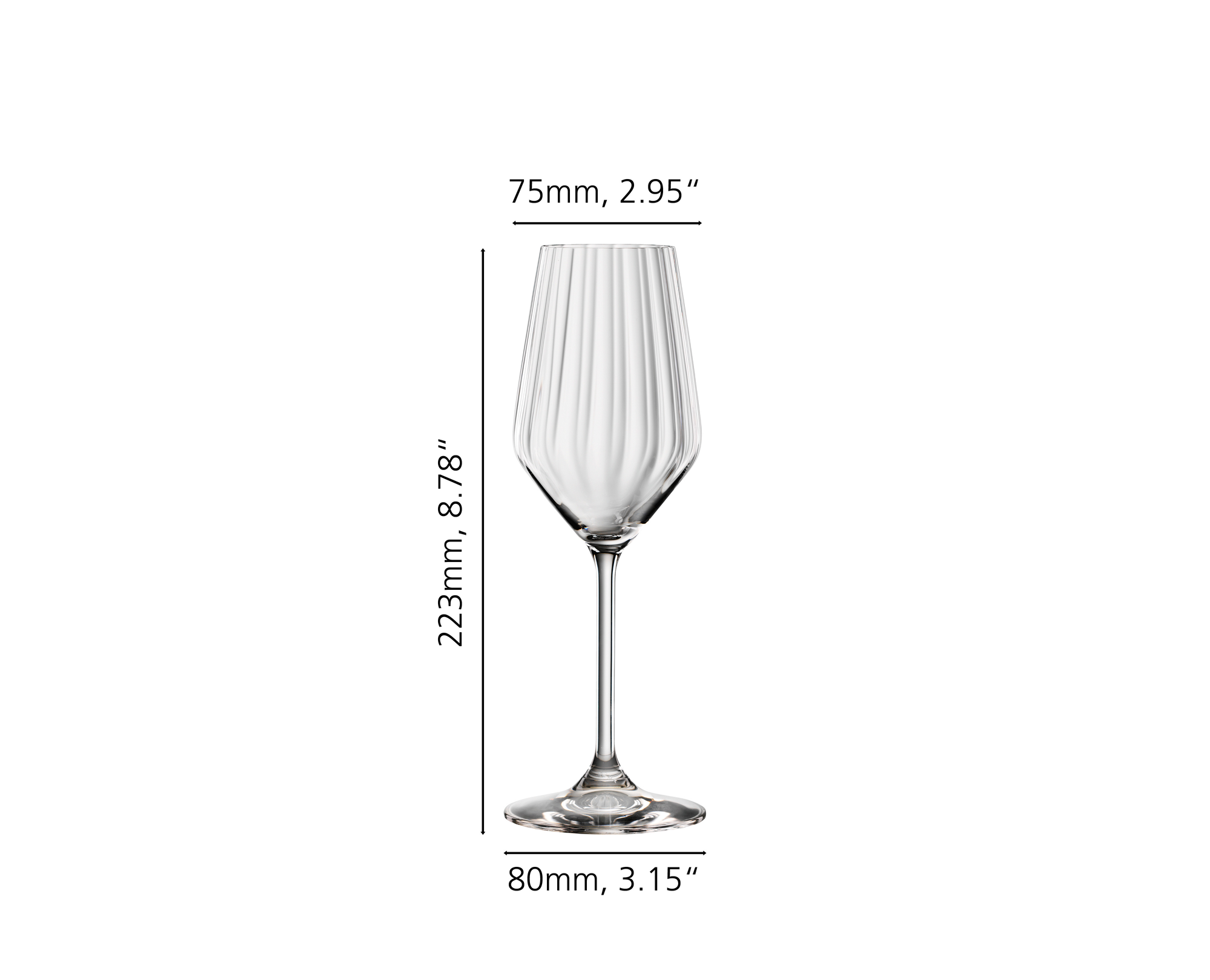 SPIEGELAU Lifestyle Pro Verre à Champagne