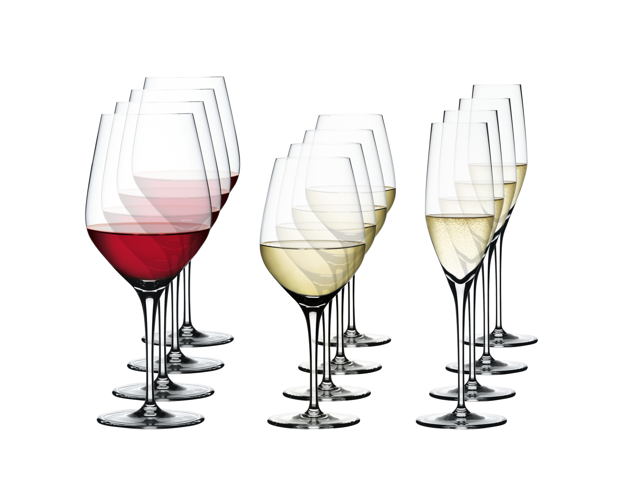 SPIEGELAU Authentis Lot Verres à Vin et Champagne