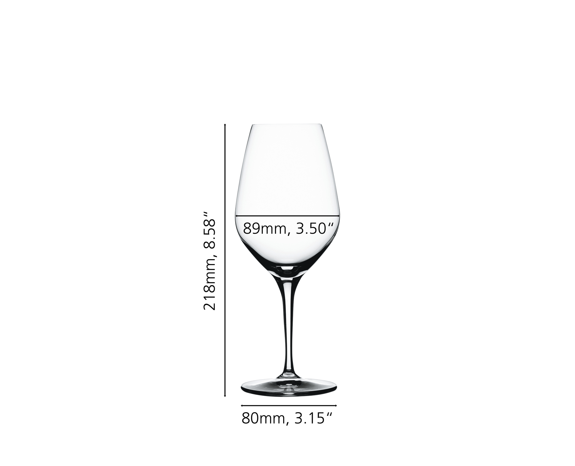 SPIEGELAU Authentis Pro Verre à Vin Rouge / Eau