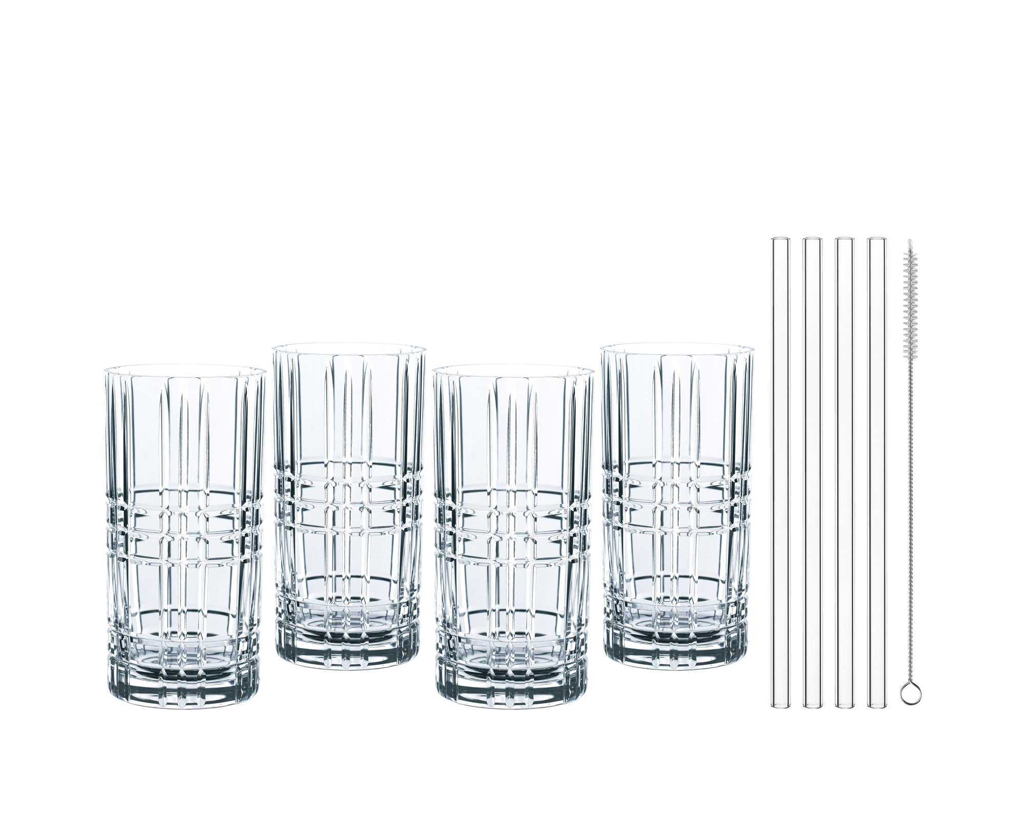NACHTMANN Tastes Good Verres Long Drink + Pailles