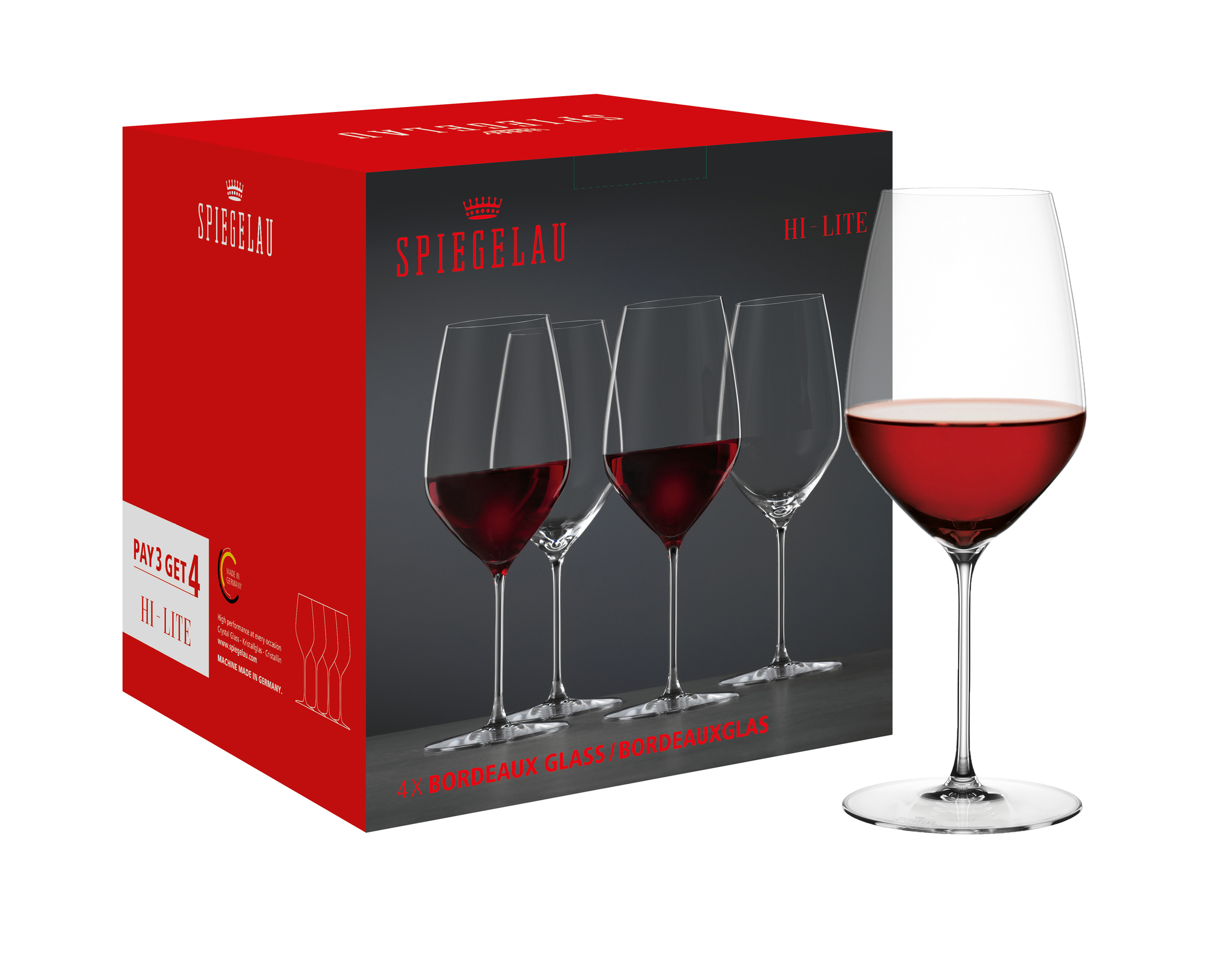 SPIEGELAU Hi-Lite Verre à Bordeaux