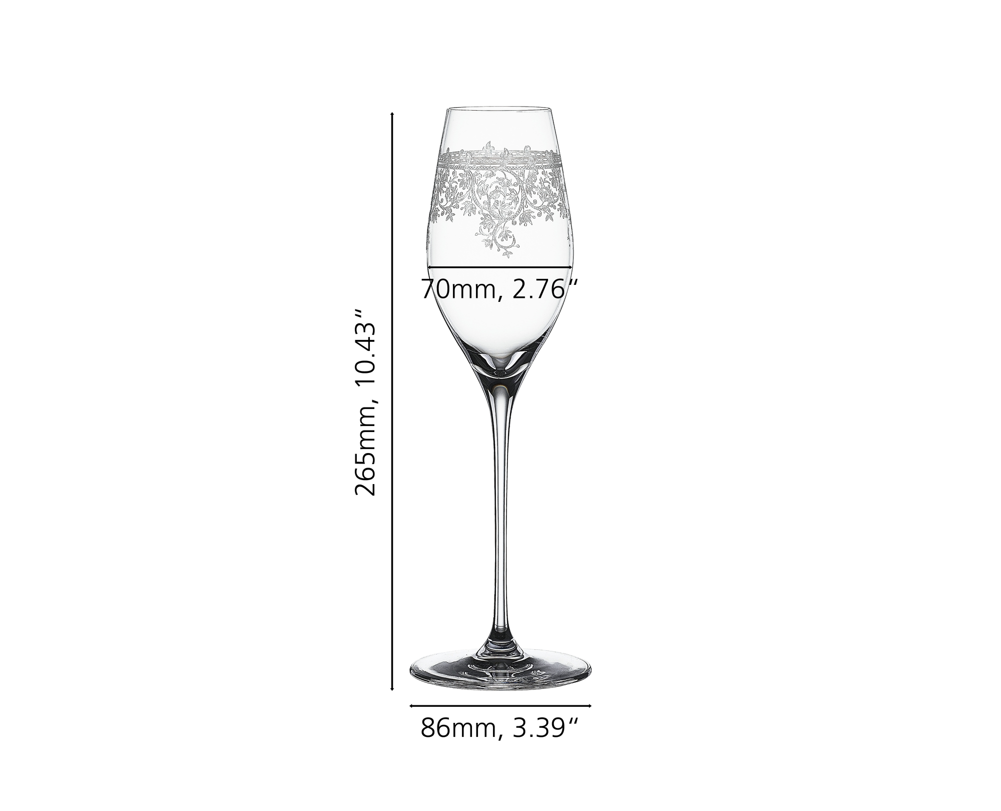 SPIEGELAU Arabesque Pro Verre à Champagne
