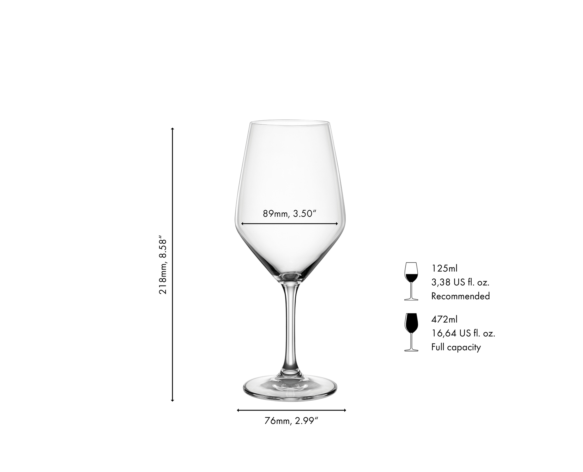 SPIEGELAU Festino Pro Universal Weinglas CE 0,1l + 0,2l