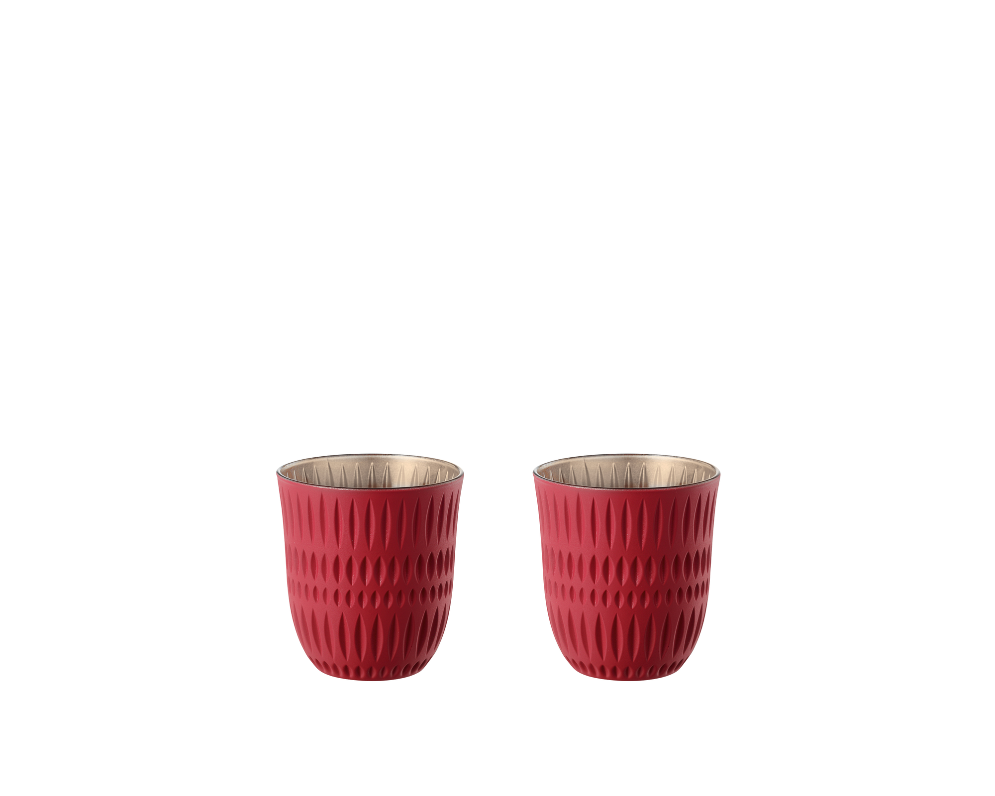 NACHTMANN Ethno Gobelet - Rouge / Or