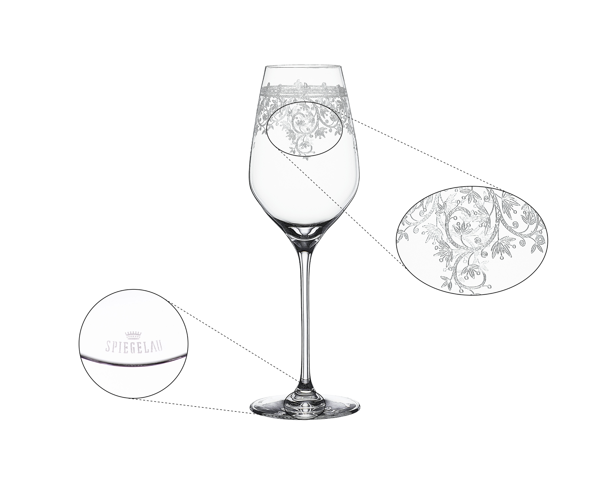 SPIEGELAU Arabesque Weißweinglas