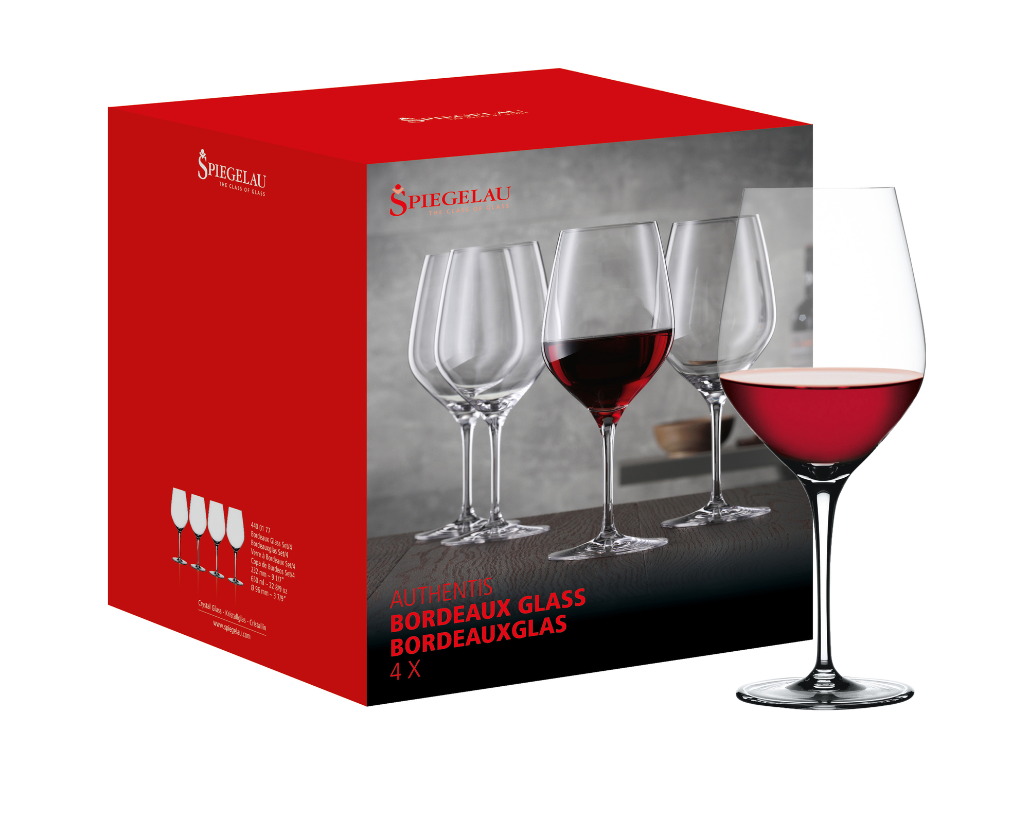 SPIEGELAU Authentis Bordeaux Glass
