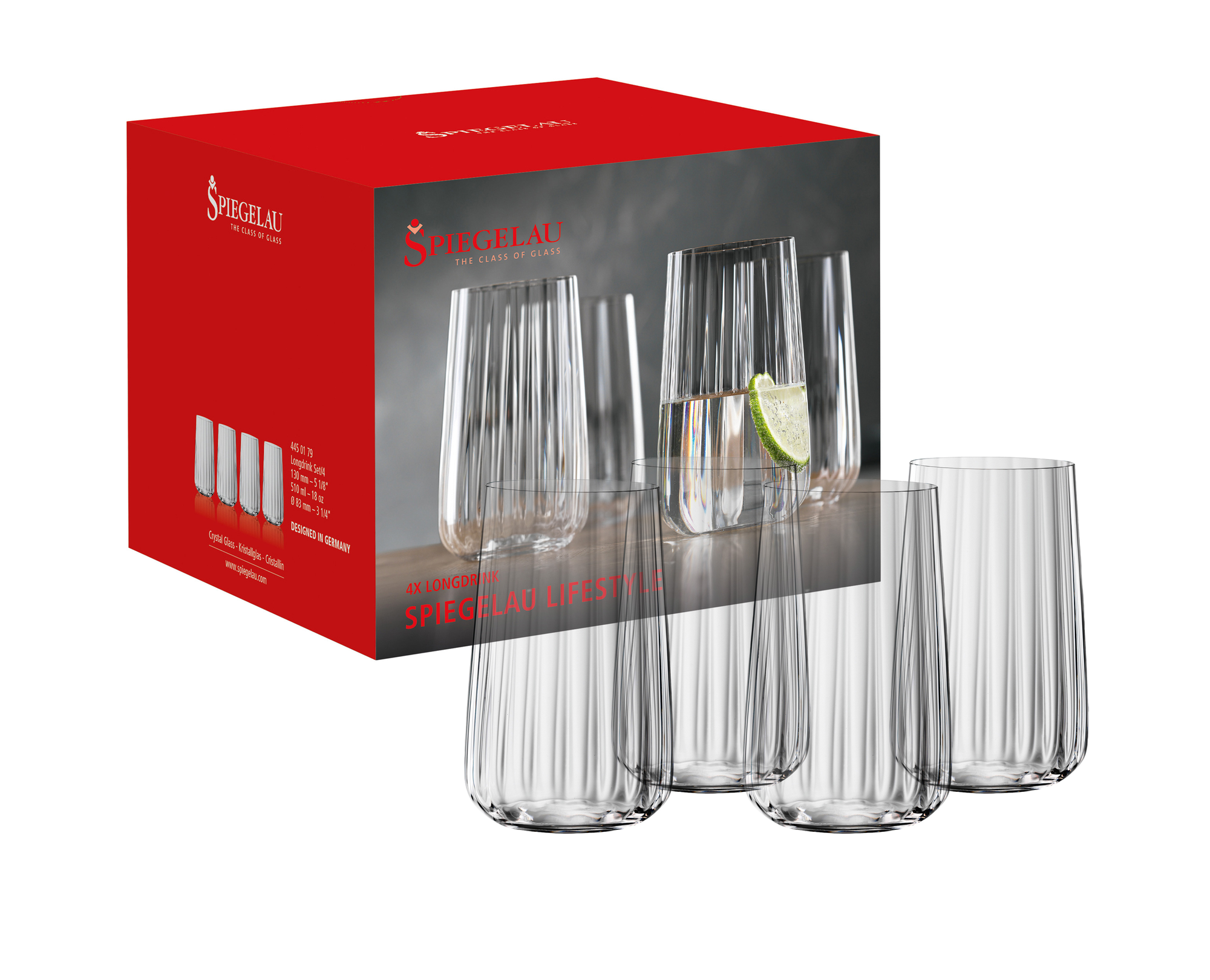 SPIEGELAU Lifestyle Long Drink Glass