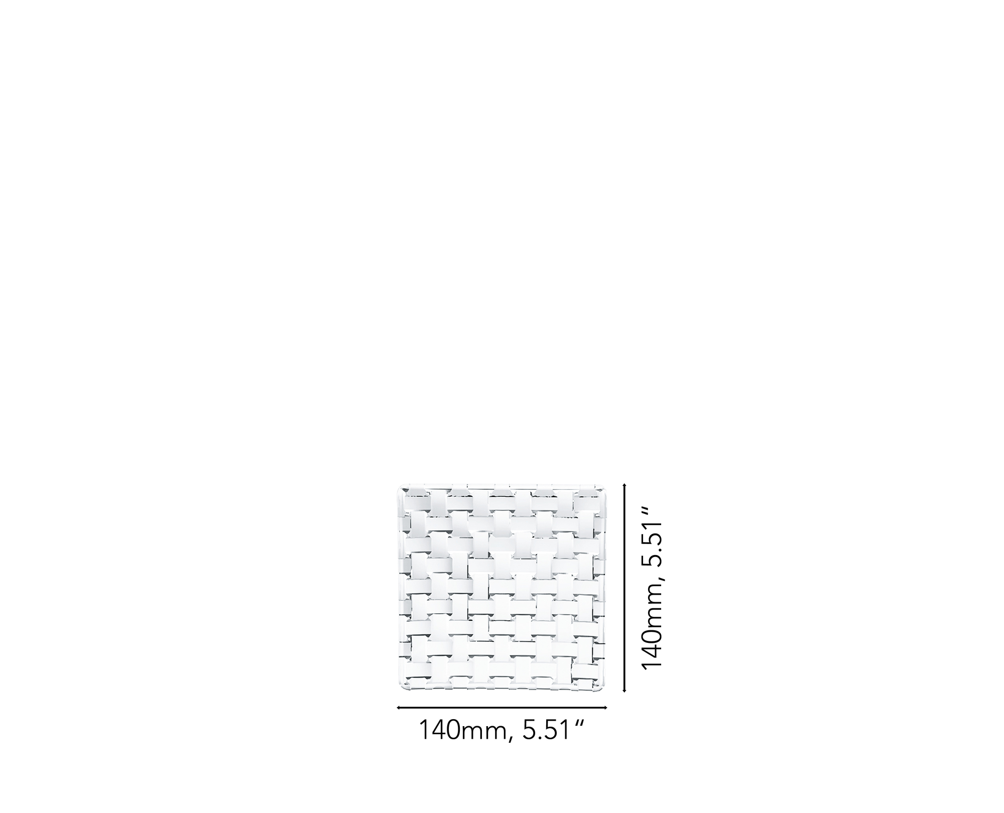 NACHTMANN Bossa Nova Pro Platter - Square, 14cm | 5.5in