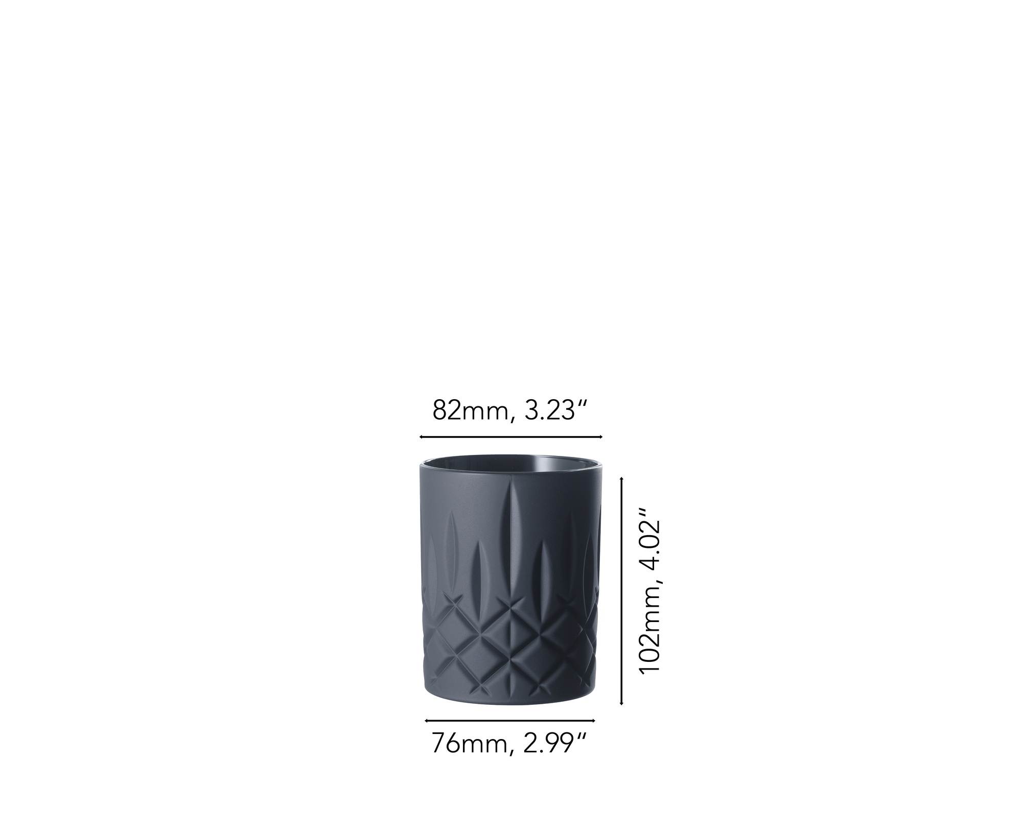 NACHTMANN Noblesse Pro Whisky Tumbler - Black Edition